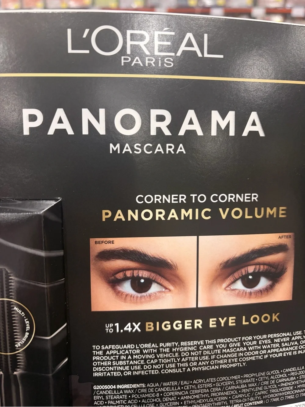 L'Oreal Panorama Mascara  duo pack — Black a new value set